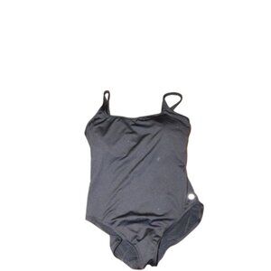TYR Size 22 Plus Size Black One Piece Swimsuit Swim